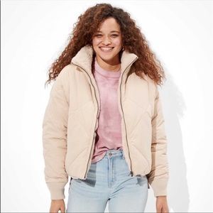 Reversible puffer jacket